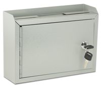 AdirOffice Multi Purpose Wall Mountable Suggestion Box, 9.75" x 7" x 3"