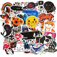 Cute Trendy Stickers for Teens Girls, Perfect for Water Bottles, Skateboard, Laptops, Phone, Luggage Vinyl Decal Sticker Pack Waterproof (100 Pieces)