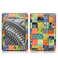 Decalgirl Kindle Touch Skin -  Tropical Patchwork (does not fit Kindle Paperwhite)