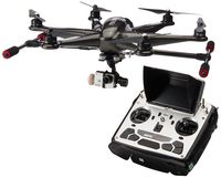 Walkera TALI H500 RTF1 FPV RC Drone Hexacopter with G-3D Brushless Gimbal, iLook+ Action Camera (Black)