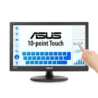 Asus VT168H 15.6" 1366x768 HDMI VGA 10-Point Touch Eye Care Monitor, 15.6-inch