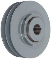 Gates 1VP65 Light Duty Variable Pitch Sheaves, 6.5" OD, 1 Groove, 1-1/8" Bore