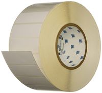 Brady THT-18-449-3 Removable Polypropylene Thermal Transfer Printable Labels , White (3,000 Labels per Roll, 1 Roll per Package)