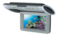 Tview T101DVFD-GR Car Flip Down DVD Monitor (Grey)