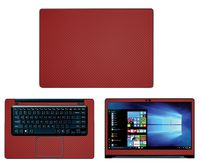 Decalrus - Protective Decal for Samsung Notebook 9 Pro NP940Z5 (15.6" Screen) Laptop RED Carbon Fiber Skin case Cover wrap CFsamsungNP940z5Red