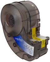 Brady X-105-427-AW Labxpert 1.1" Width x 0.25" Height, B-427 Self-Laminating Vinyl, Matte Finish Black on White Label (450 per Roll)