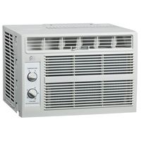 PerfectAire 115V Mechanical Controls Perfect 4PMC5000 5,000 BTU Window Air Conditioner, EER 11.1, 100-150 Sq. Ft. Coverage, White