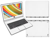 Decalrus - Protective Decal for Lenovo Yoga 3 Pro 2-in-1 (13.3" Touchscreen) Laptop Fullbody White Carbon Fiber Skin Skins Decal for case Cover wrap CFyoga3ProWhite