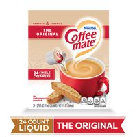 COFFEE MATE The Original Liquid Coffee Creamer 24 Count per box, Pack of 4