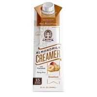 Califia Farms Hazelnut Almondmilk Coffee Creamer with Coconut Cream| Dairy Free | Plant Based | Nut Milk | Vegan | Non-GMO, 32 Fl Oz, Pack of 6