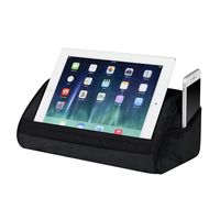 LapGear Original Tablet Pillow Stand with Phone Pocket - Black - Fits Most Tablets - Style No. 35068