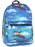 Disney Aladdin Jasmine A Whole New World Allover Print Laptop Backpack School Bag