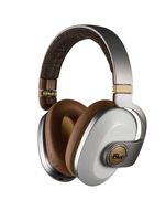 Blue Satellite Premium Wireless Noise-Cancelling Headphones with Audiophile Amp (White) (7136)