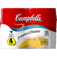 Campbell's Condensed Cream of Chicken Soup, 10.5 oz. Can, 4 Count