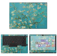 decalrus - Protective Decal Floral Skin Sticker for Lenovo ThinkPad T480 (14" Screen) case Cover wrap LEthnkpadT480-230