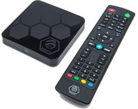 BuzzTV XRS4000 - Android 9.0 IPTV Set-Top Box with IR-100 Remote - Faster Than Ever Before - 4K Ultra HD - 4GB RAM 32GB Storage - Latest Graphics Processor - Dual Band WiFi