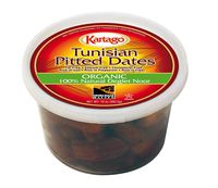 Organic Pitted Dates - All Natural, Fat Free, Organic Deglet Noor Pitted Tunisian Dates, from Kartago - 10 Ounce