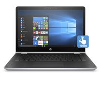 HP Pavilion x360 14-inch Convertible Laptop, Intel Core i5-8250U Processor, 8 GB RAM, 256 GB Solid-State Drive, Windows 10 Home (14-ba110nr, Silver) (Renewed)
