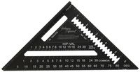 Johnson Level & Tool 1904-0700 7-Inch Johnny Square, Professional Easy-Read Aluminum Rafter Square w/out Manual