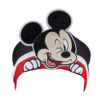 Mickey Mouse Kids Headband Headphones Volume Limiting Switch Thin Speakers & Comfortable Soft Cotton Headband Perfect for Children's Earphones for School Home and Travel (Standard Packaging)