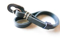 MIDNIGHT BLUE Henri by Eric Kim Handmade Premium Leather Camera Wrist Strap CHROMA EDITION