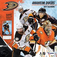 Turner Licensing Sport 2017 Anaheim Ducks Team Wall Calendar, 12"X12" (17998011931)