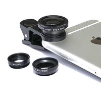 Lotus Lenses for iPhone Samsung Galaxy Google Pixel LG Stylo Cell Phone Camera Lens Kit 180°Fisheye 0.67X Wide Angle 10X Macro(Wide & Macro Attached in Package) Clip on Lens for All Smartphones