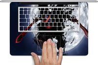 Anime Swords Macbook Full Keyboard Vinyl Decal Skin (Fits 13 inch) by Demon Decal