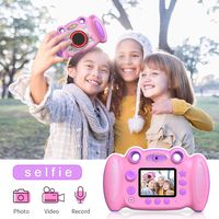 Camera Kids Camera Video Camera Gift for Age 4 5 6 7 8 Year Old Girls, Boys Shockproof Creative Camera