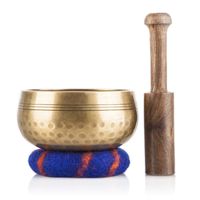 Tibetan Singing Bowl Set - Meditation Sound Bowl Handcrafted in Nepal for Healing and Mindfulness