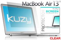 Kuzy - AIR 13-inch Screen Protector Clear Film for Apple MacBook Air 13.3" (Model A1466 & A1369) - Clear