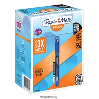 Paper Mate InkJoy Gel Pens Medium Point (0.7mm) Capped, 36 Count, Dark Blue (2034485)