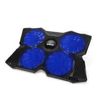 AMNIE AE-CP1501 15.6"-17" Laptop Cooler - Four Quiet 160mm Fans at 1,200RPM, Ultra-portable and Light Weight (4 Fans)