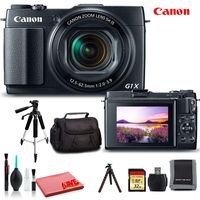 Canon PowerShot G1 X Mark II Digital Camera (International Model) - Premium Kit