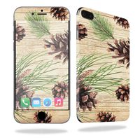 MightySkins Skin Compatible with Apple iPhone 7 Plus - Pine Collage | Protective, Durable, and Unique Vinyl Decal wrap Cover | Easy to Apply, Remove, and Change Styles | Made in The USA