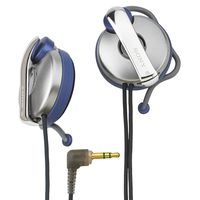 Sony MDR-Q55SL Lightweight, Open-Air, Clip-On Earhook Earclip SportClip Stereo with Deep-Bass Turbo Duct Headphones (Gray)