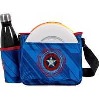 Dynamic Discs Cadet Disc Golf Bag | Introductory Disc Golf Bag | Great for Beginners and Casual Disc Golf Rounds | Lightweight and Durable Frisbee Golf Bag | 8-10 Disc Capacity... (Stars and Stripes)
