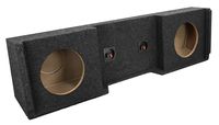 Bbox A152-10CP Dual 10" Sealed Carpeted Subwoofer Enclosure - Fits 1999-2007 Chevrolet/GMC Silverado/Sierra Extended Cab