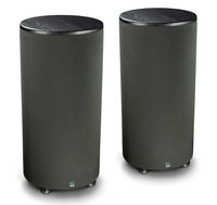 SVS PC2000 12" 500-watt Powered Cylinder Subwoofer (Black Ash Dual Subs)