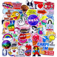 Cute Laptop Stickers for Teen Girls hydroflask Stickers Waterproof Aesthetic Assorted Stickers 100 Pack