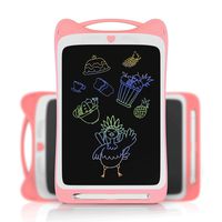 Jonzoo 10 inch LCD Writing Tablet Kids,Cute Rabbit Ears Drawing Board,Digital Handwriting LCD Pad Gift with Smart Lock Child Education Toys (Pink, 11 inch)