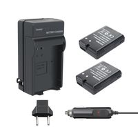 TURPOW EN-EL14 EN-EL14A Battery Charger Set 2 Pack 1500mAh Replacement Battery Compatible with Nikon D3100 D3200 D3300 D5100 D5200 D5300 D5500 DF Coolpix P7000 P7100 P7700 P7800 DSLR Camera