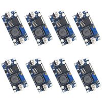 Valefod 8 Pack LM2596 DC to DC High Efficiency Voltage Regulator 3.0-40V to 1.5-35V Buck Converter DIY Power Supply Step Down Module