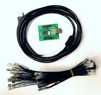 Atomic Market Arcade to USB Controller Interface 2 Player MAME Multicade Keyboard Encoder Raspberry Pi