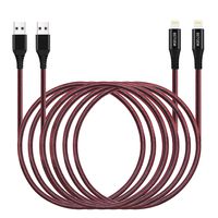 Long iPhone Charger Cable (2Pack 10FT) Extra Long Charging Cord 3M for Apple iPhone XR/X/8/8 Plus/7/7 Plus/6/6s/Plus/SE/5c/5s/5 iPad Air 2/Mini/Max 3Meter Charger Wire