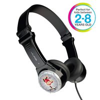 JLAB JK2-BLK-RTL Audio JBuddies Kids- Folding, Volume Limiting Headphones, Guaranteed for Life - Black