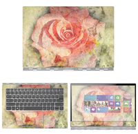 decalrus - Protective Decal Rose Skin Sticker for Lenovo Yoga 920 (13.9" Screen) case Cover wrap LEyoga_920-113