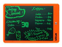 10-inch High Contrast LCD eWriter Tablet, for Inkless Drawing or Paperless Sketching (10-inch, Orange)
