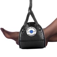 Flight Carry-On Memory Foam Airplane Footrest Travel Accessory, Best Airplane Foot Rest, Also for Home & Office, by Heel & Feet Hammock Foot Rest