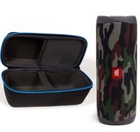 JBL Flip 5 Waterproof Portable Wireless Bluetooth Speaker Bundle with divvi! Protective Hardshell Case - Camouflage